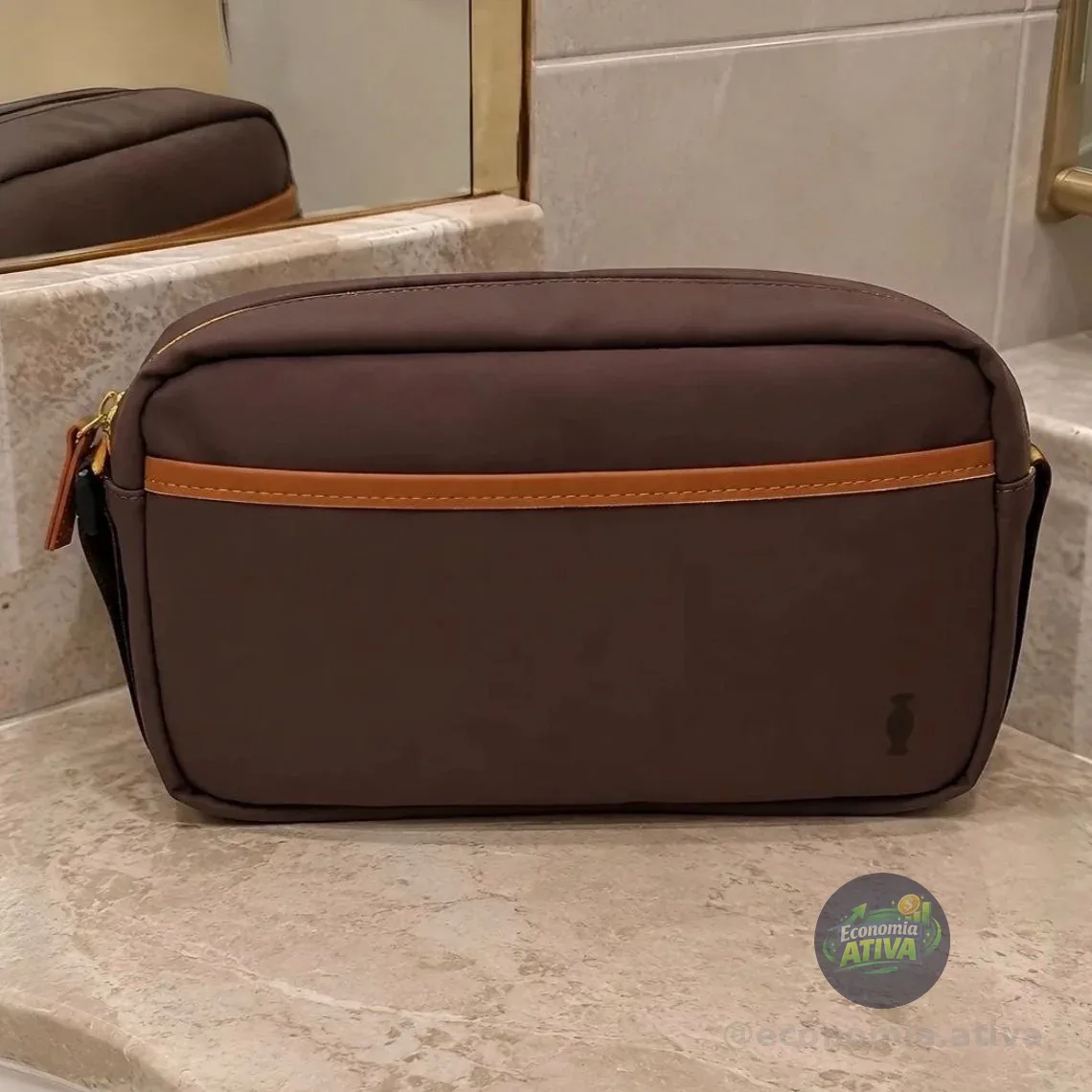 Bolsa Marrom Com Alça Boticário