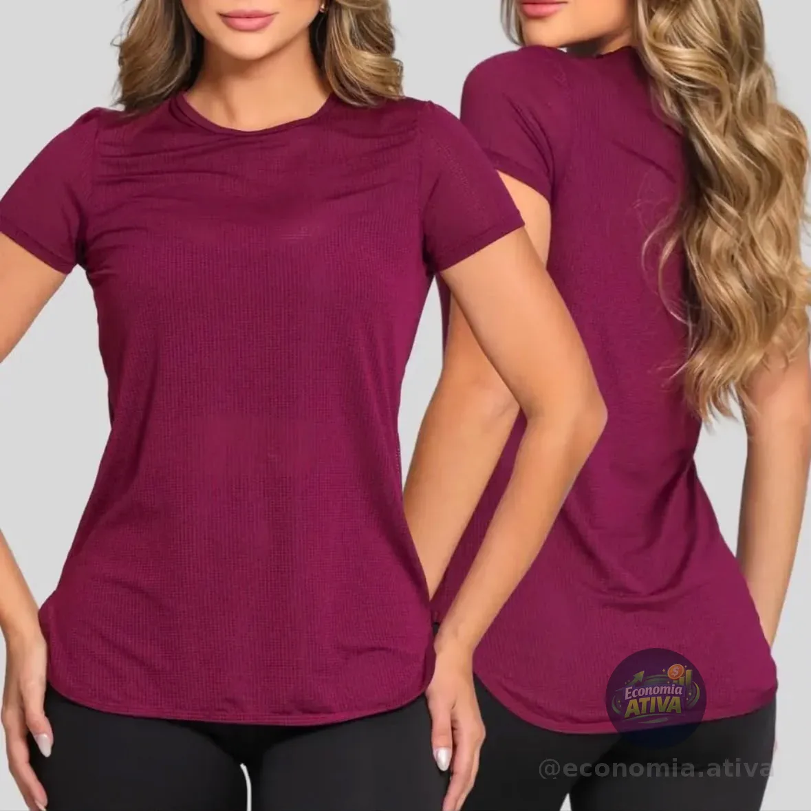 Camisa Dryfit Feminina Academia