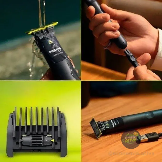 Barbeador E Aparador Philips Oneblade