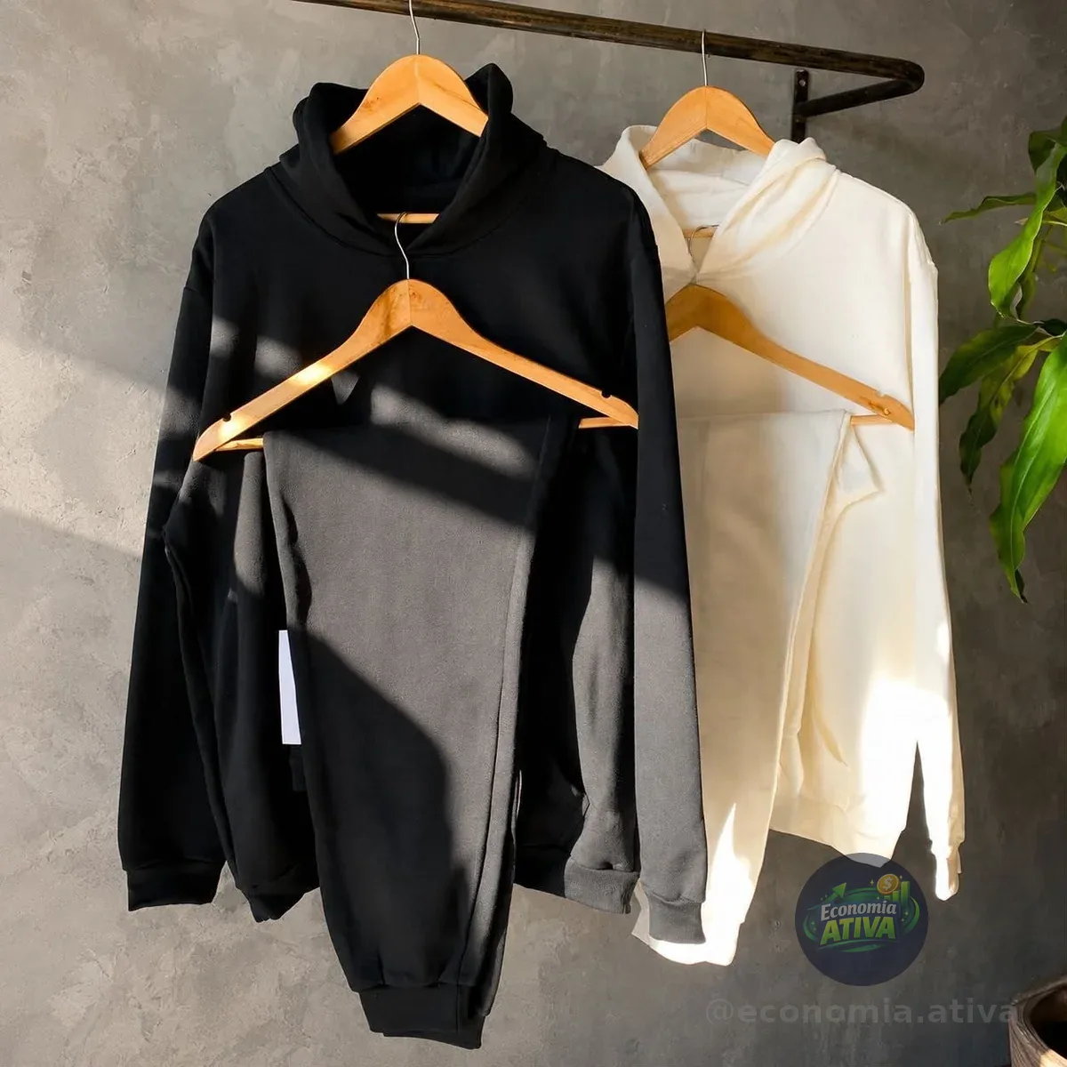 Conjunto Calça + Blusa De Moletom