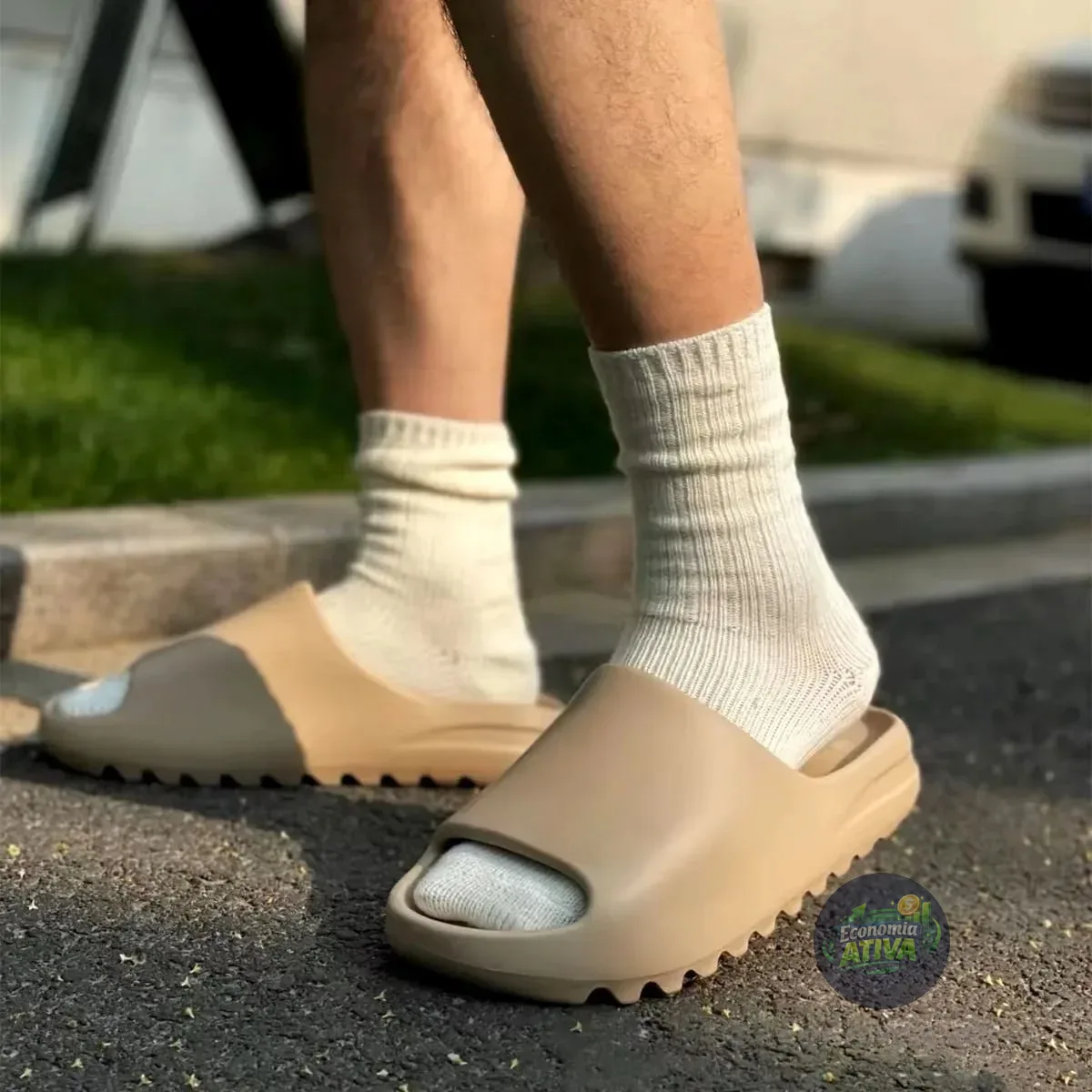 Chinelo Nuvem Original Slide Retro 100%