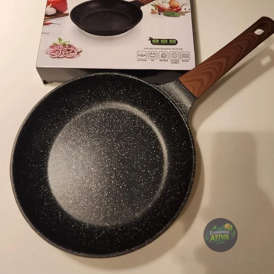 Frigideira Cerâmica Antiaderente Grande 24cm