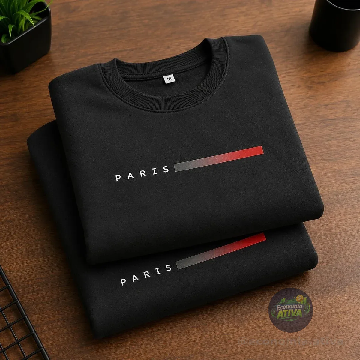 Moletom Suéter Flanelado Paris
