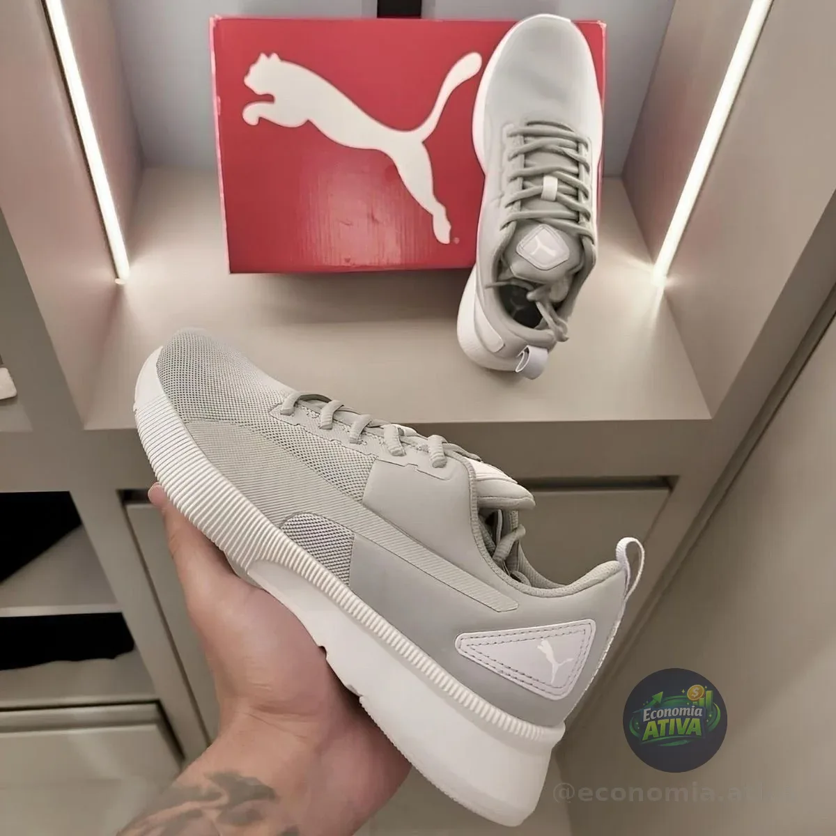 Tênis Flyer Runner Mesh Feminino Puma