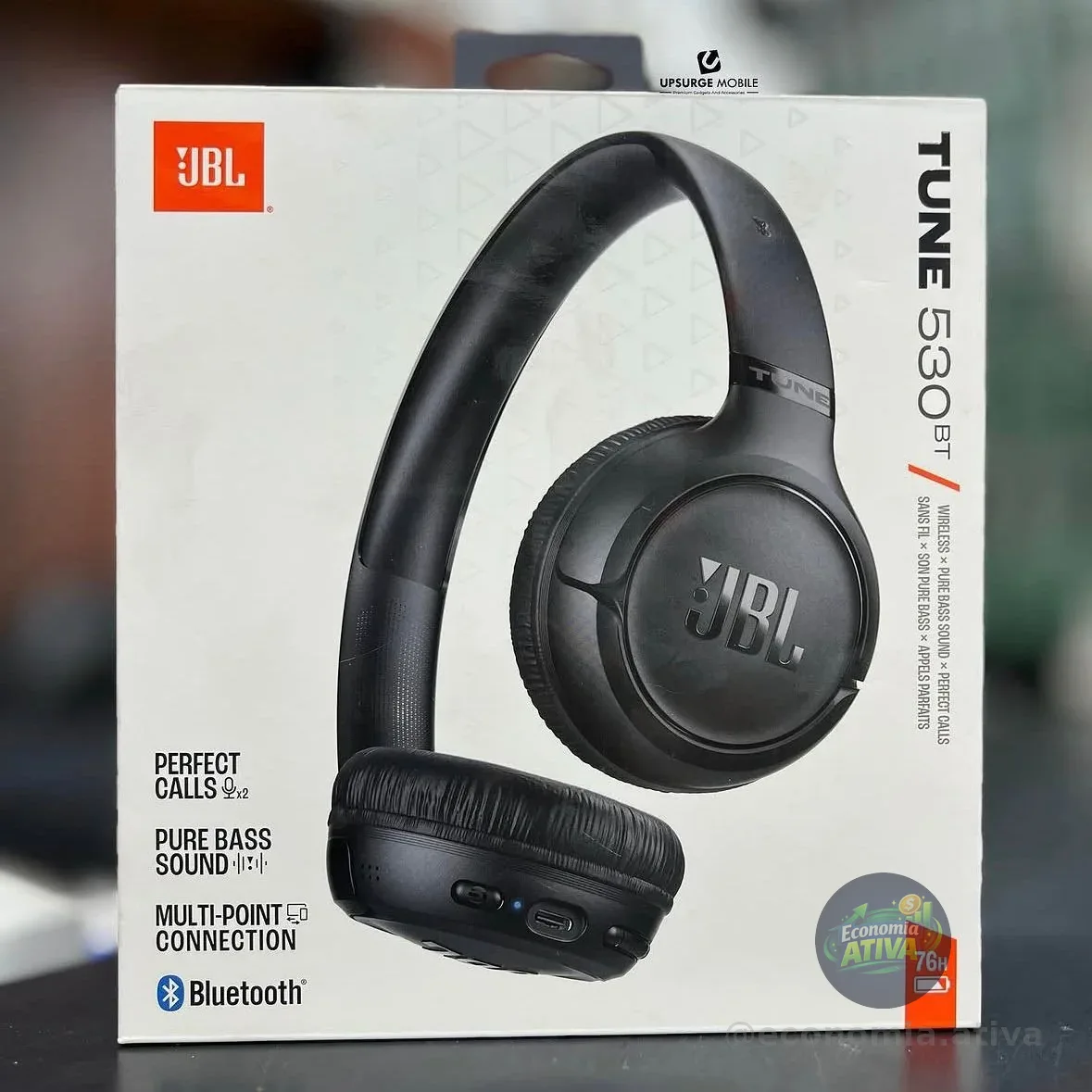 Fone de Ouvido Bluetooth JBL Tune 530BT