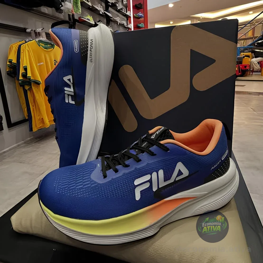 Tênis Corrida Fila Racer Fastpace (3 cores)