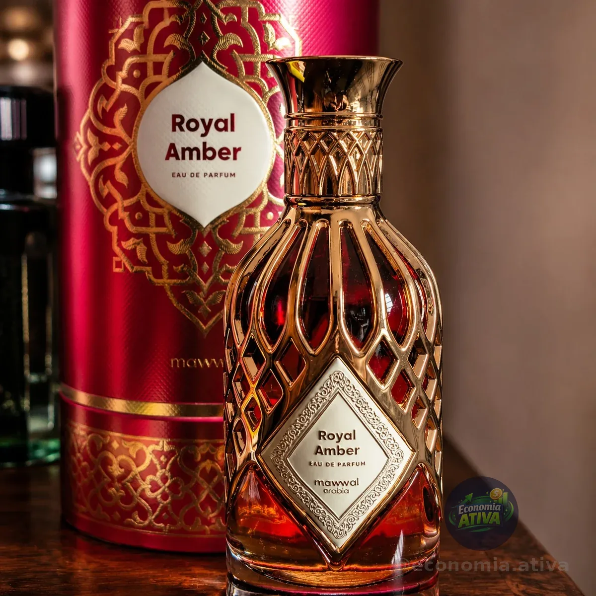 Perfume Árabe Mawwal Royal Amber 100ml Edp