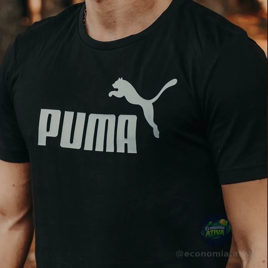 Camiseta Puma Ess Logo Tee (2 cores)