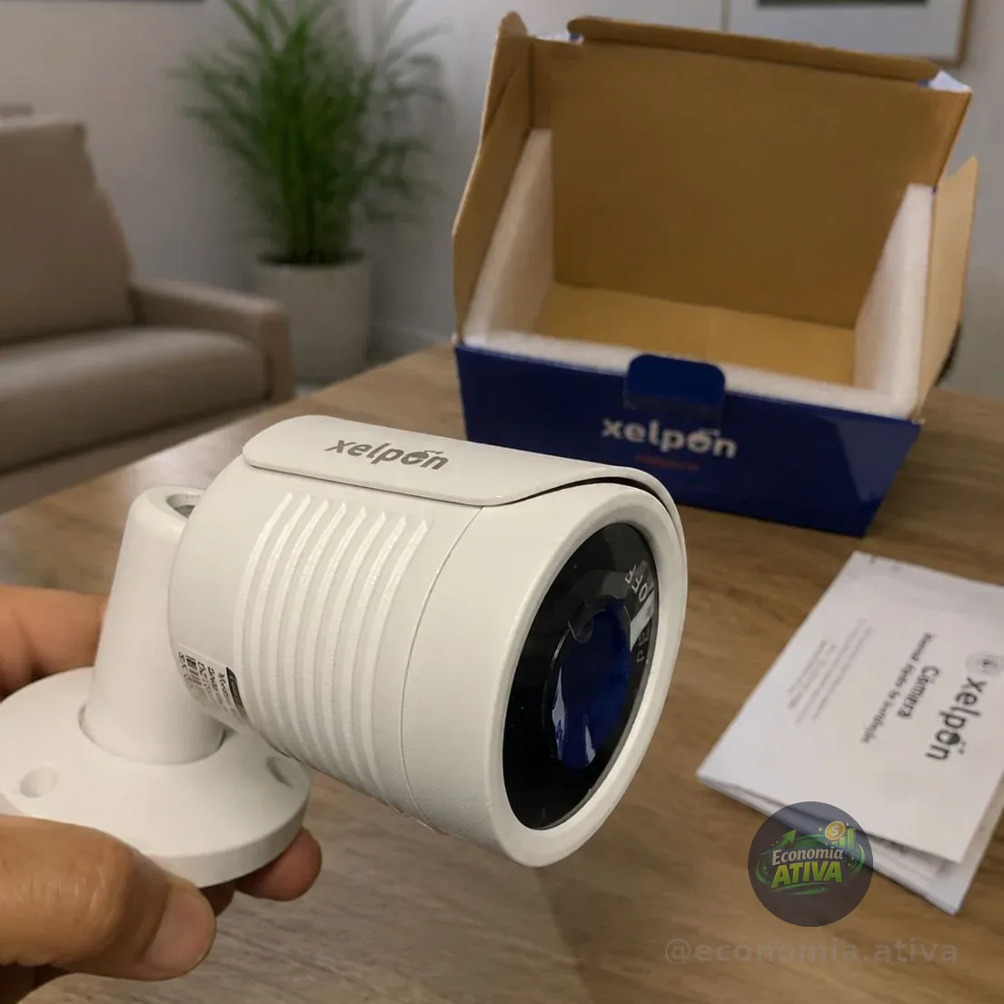 Câmera Segurança Cftv Analógica 2mp Fhd Ip67 Infravermelho