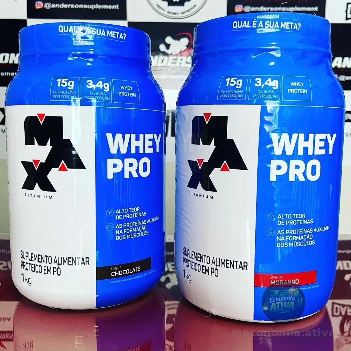 Whey Pro Max Titanium Protein 1kg