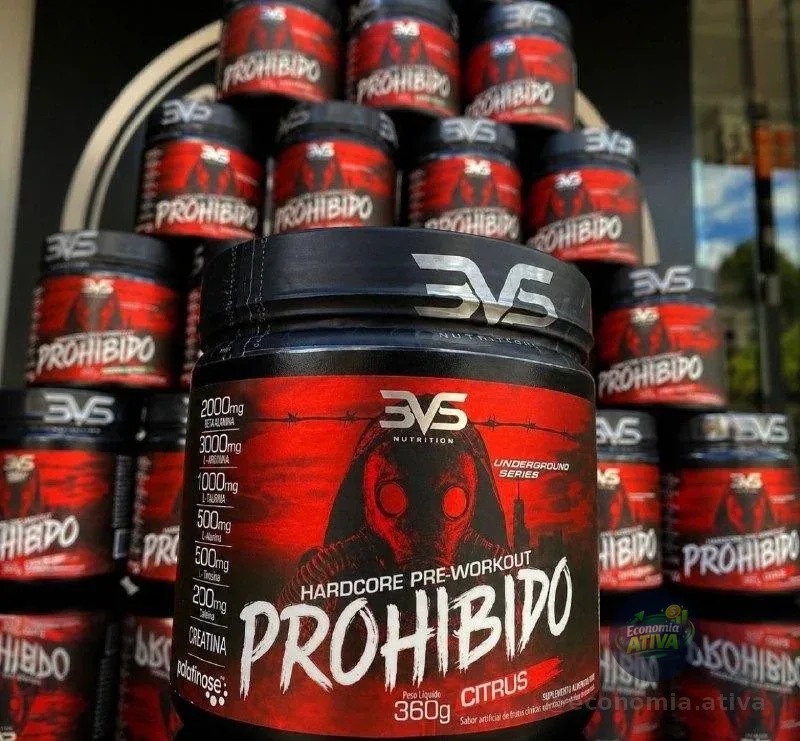 Prohibido Pré Treino 360g (6 sabores)