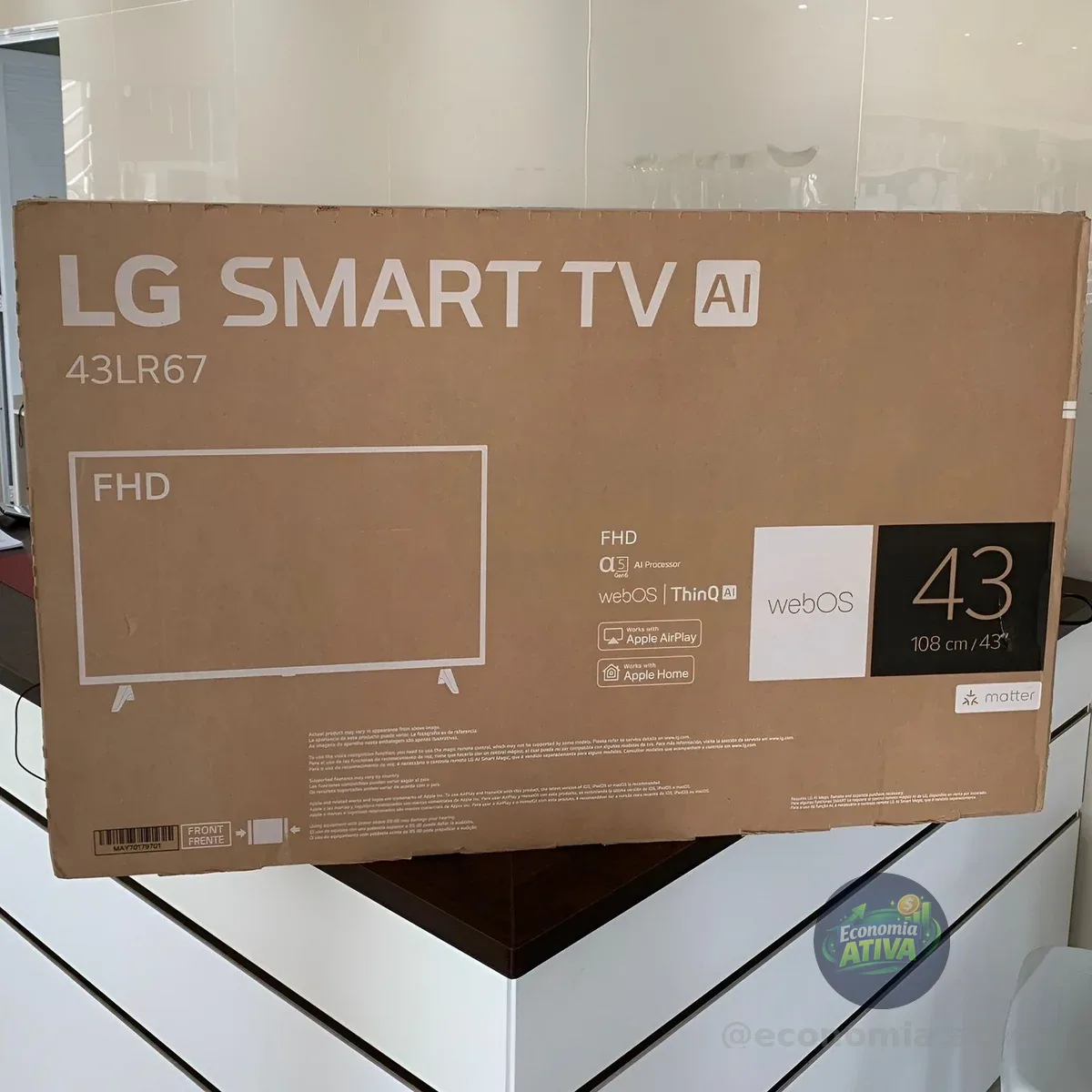 Smart TV LG 43LR671C0SA.AWZ 43" LED