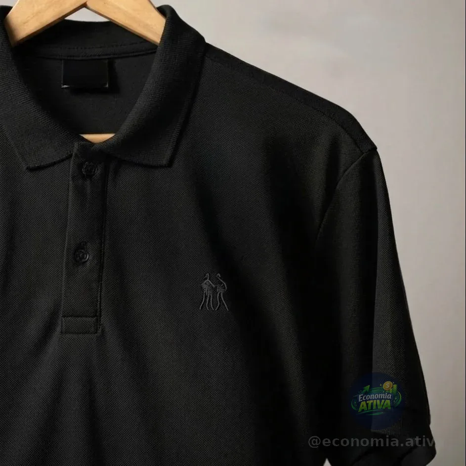 Camisa Polo Piquet Polo Wear (3 cores)