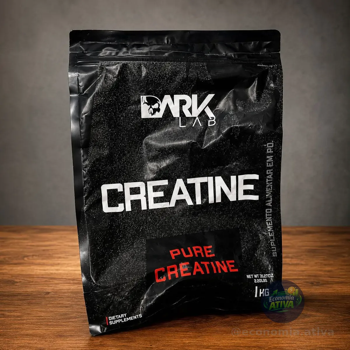 Creatina Monohidratada Pura 1kg Dark Lab