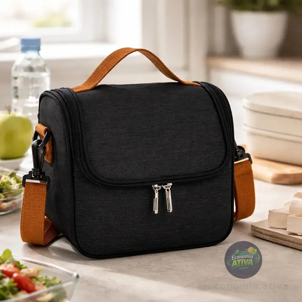 Bolsa Lancheira Com Isolamento Termico