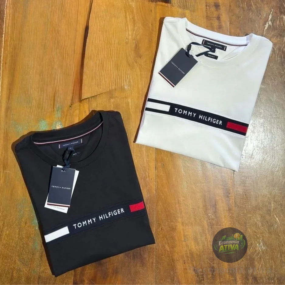 Kit 2 Camisetas Tommy Hilfiger