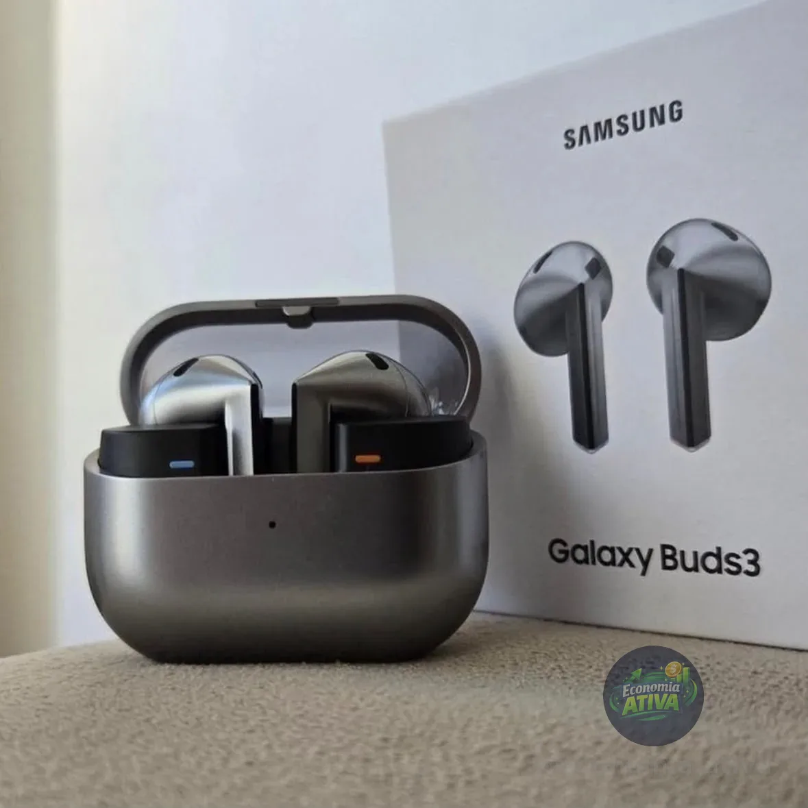 Samsung Galaxy Buds3 Fone De Ouvido Sem Fio Galaxy Ai