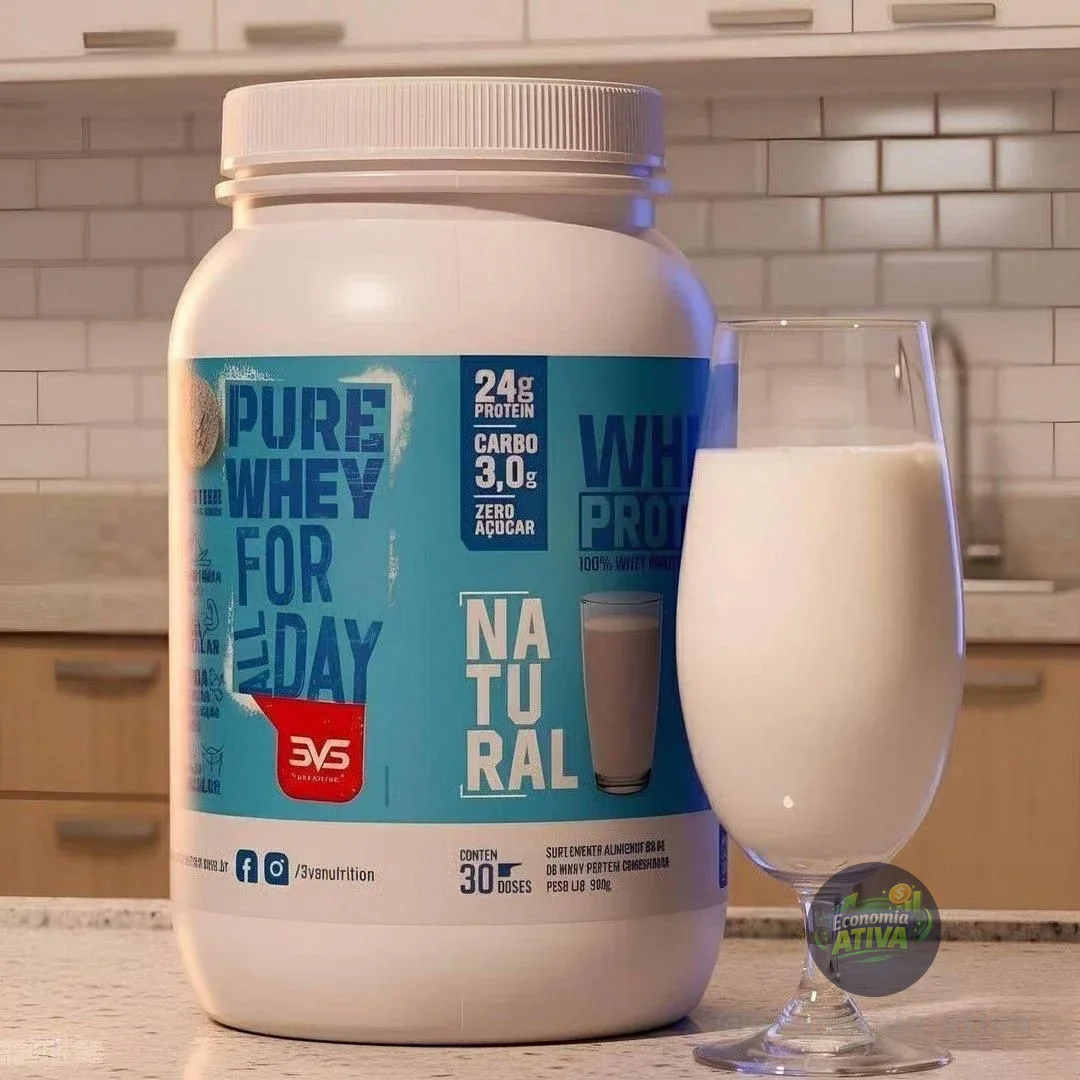 100% Whey Protein 3VS Concentrado 900g