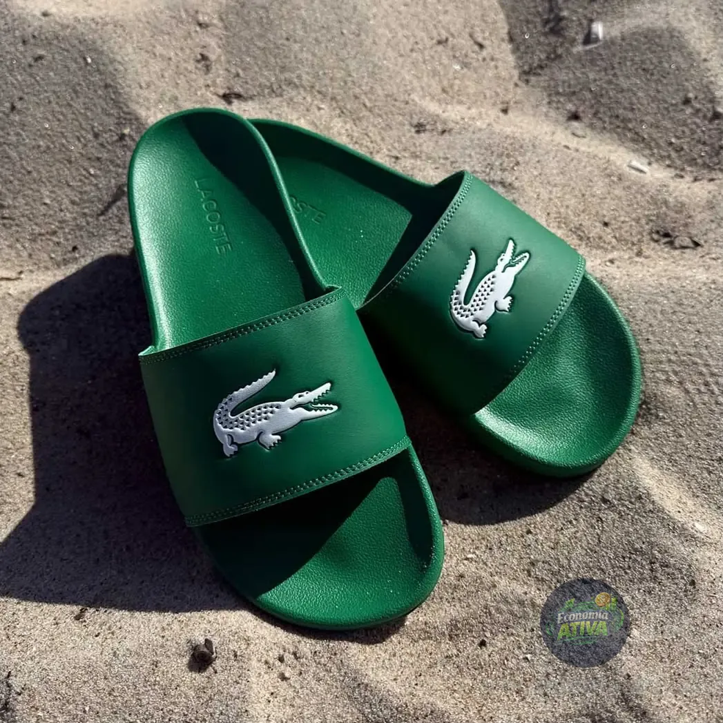 Chinelo Slide Lacoste