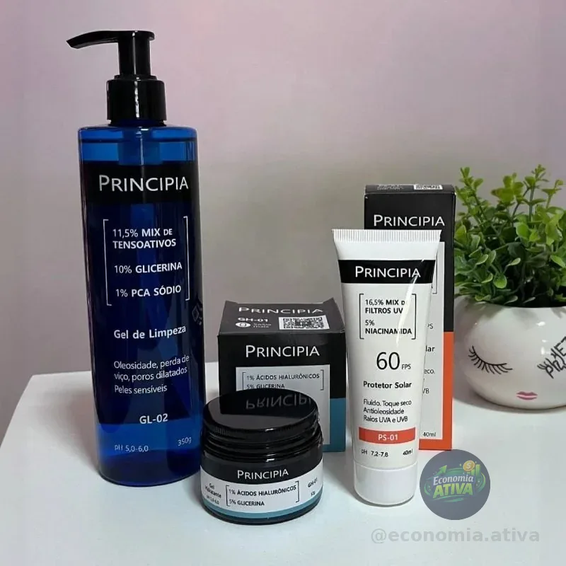 Principia Kit Completo Para Pele Sensível c/ Fps 60