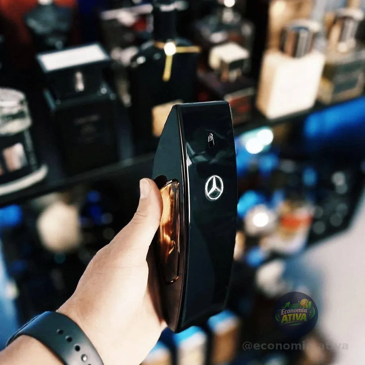 Perfume Mercedes Benz Club Black Edt 100 Ml