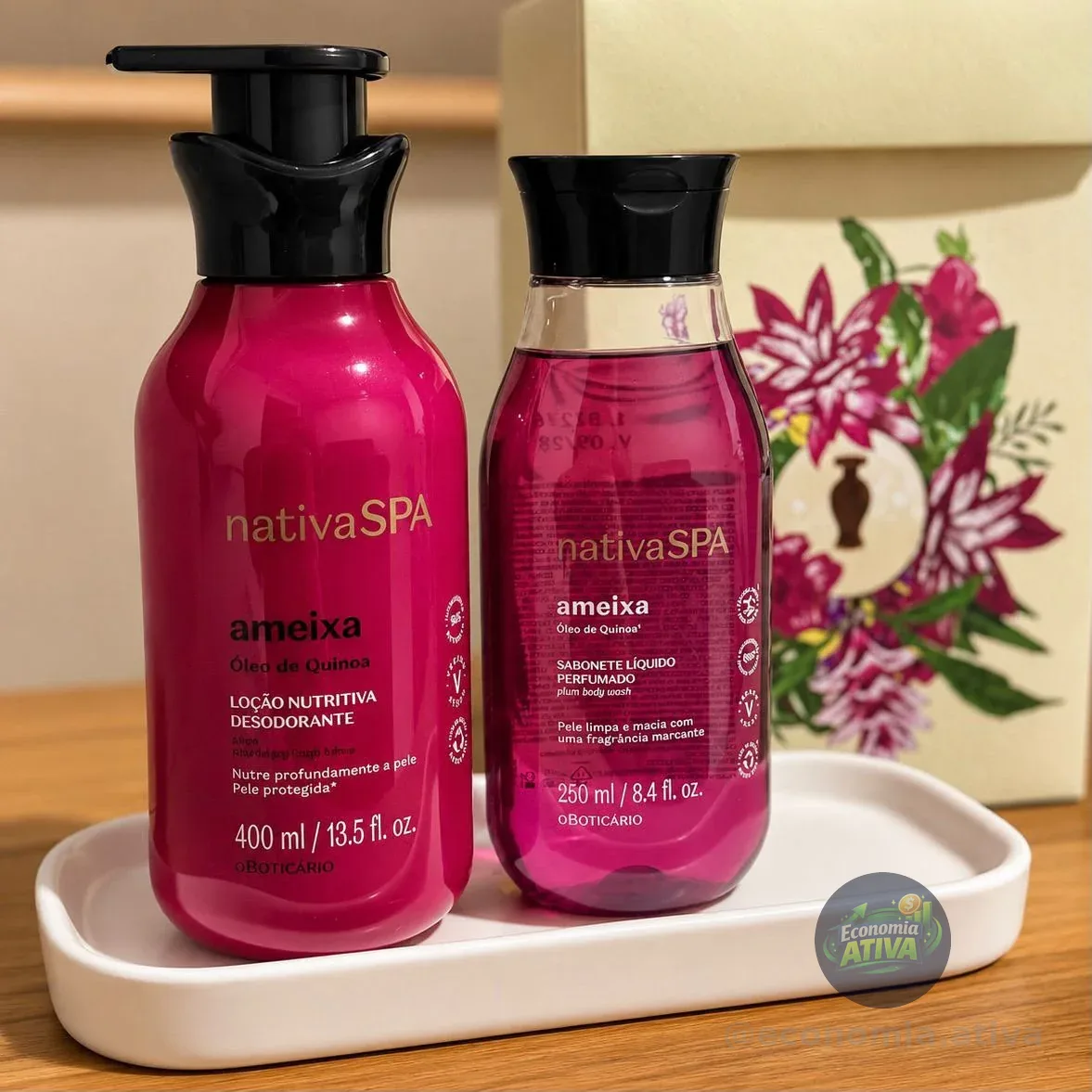 Presente Nativa Spa Ameixa O Boticário