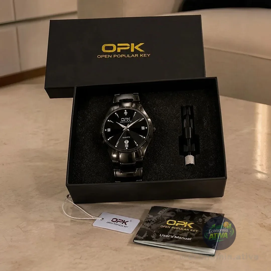 Opk Relógio 8105 Preto