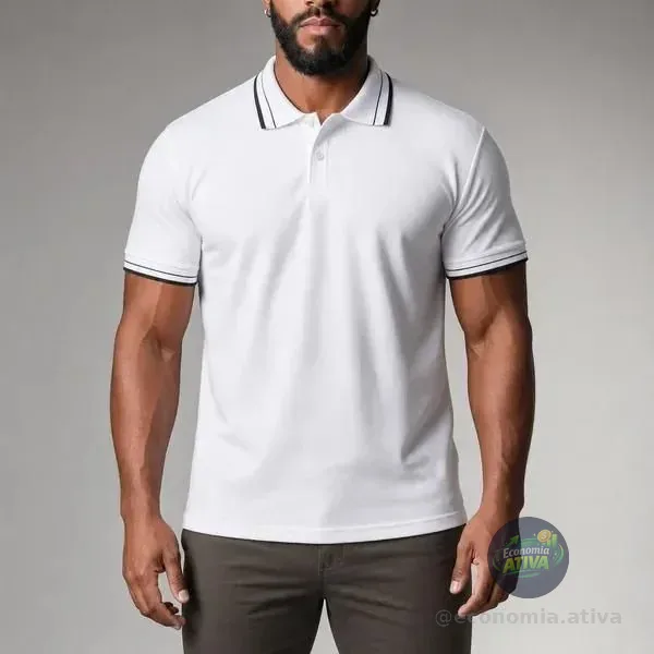 Camisa Gola Polo Masculina