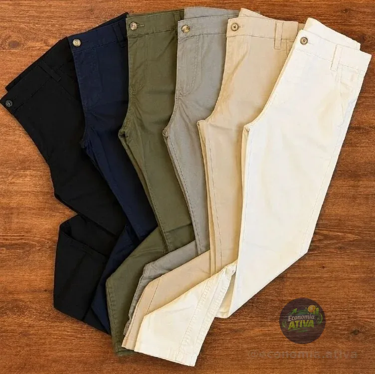Calça De Alfaiataria Social Sport Fino