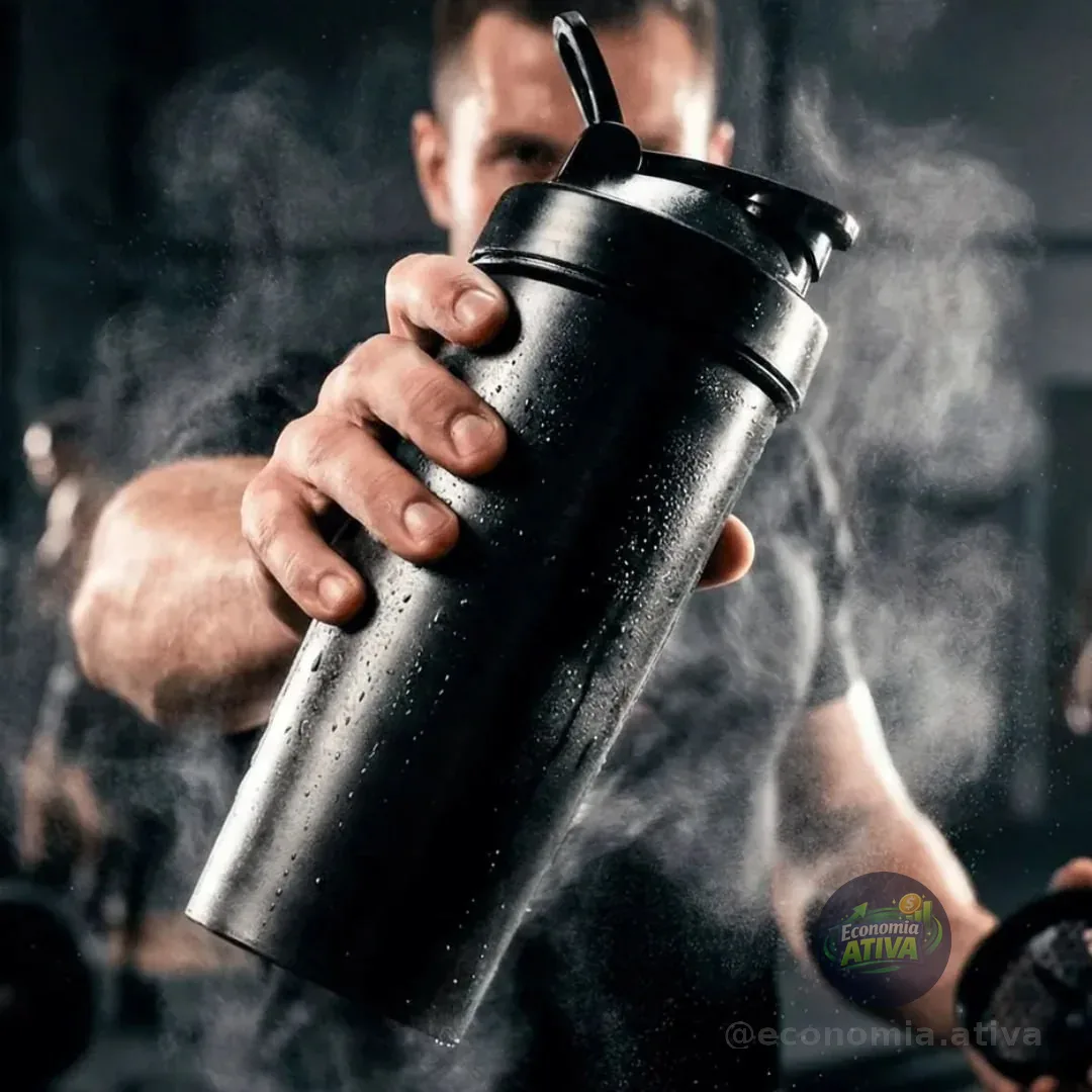 Coqueteleira Shaker 700ml Academia