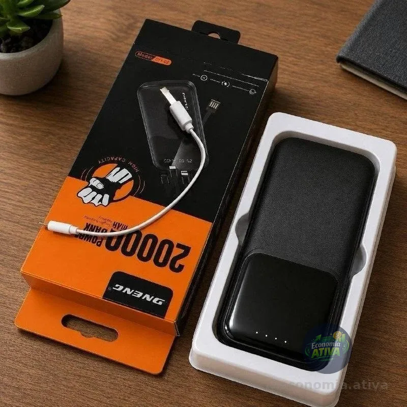 Power Bank 20.000mah 22.5w c/ Display Digital