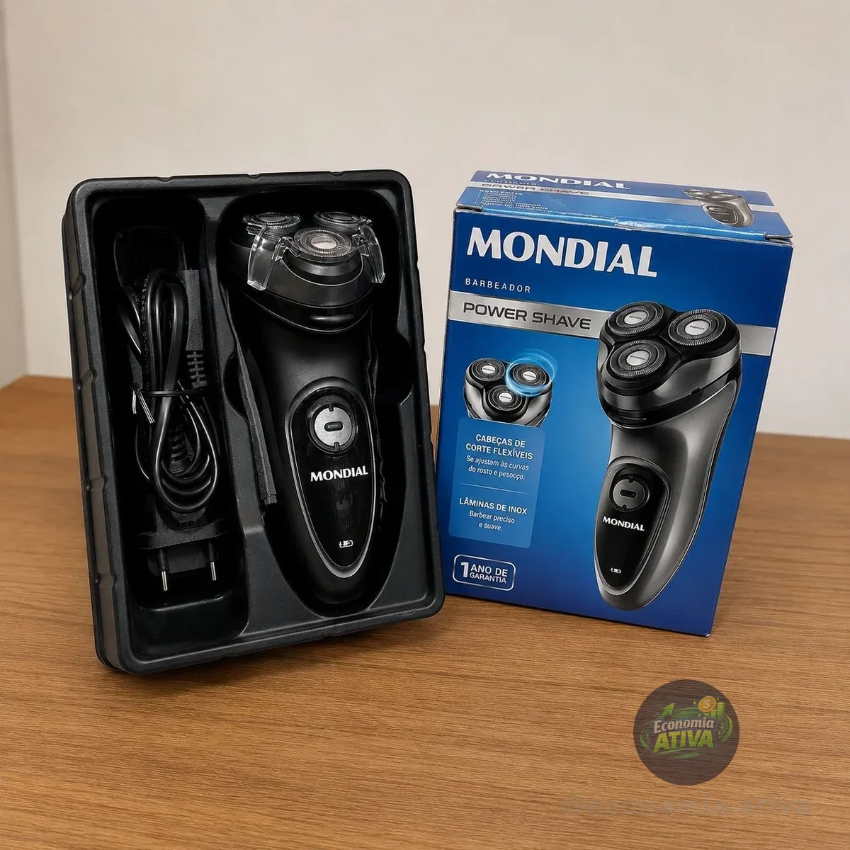 Mondial Barbeador Elétrico Shave