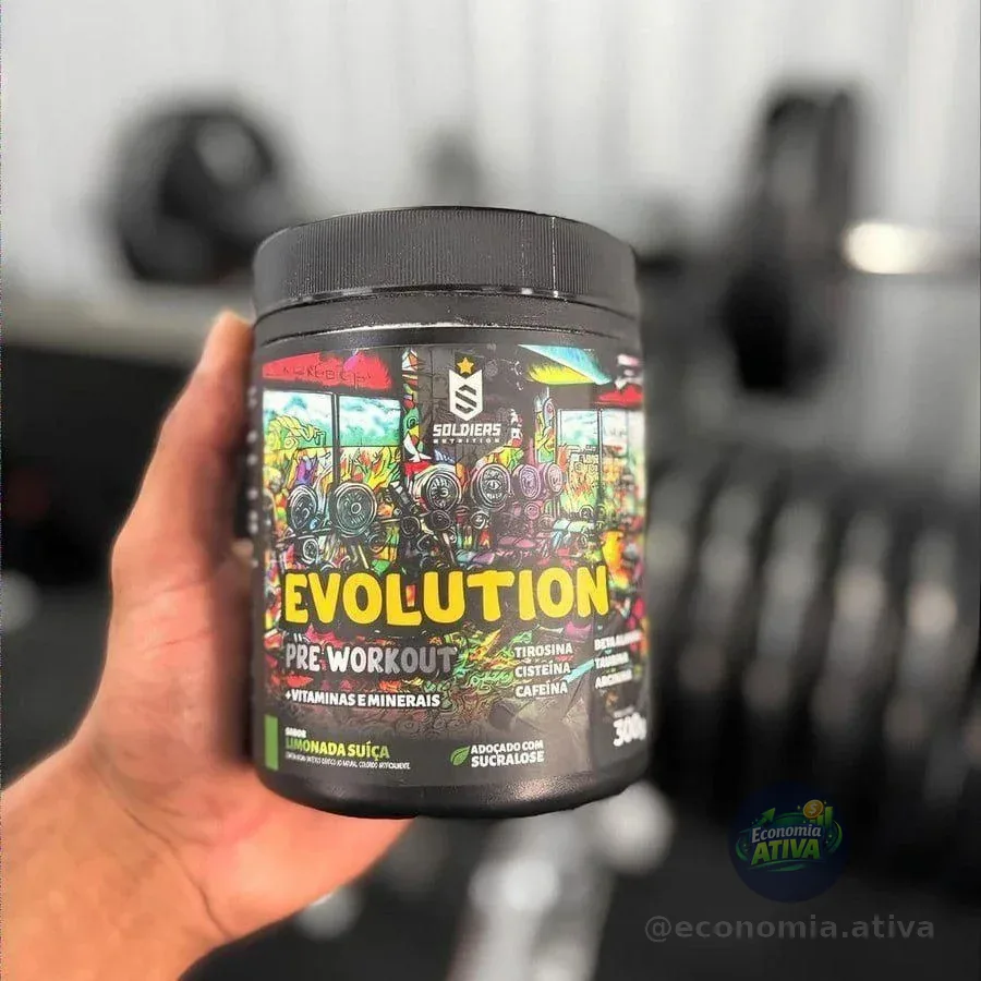 Pré-treino Evolution Workout 300g (3 sabores)
