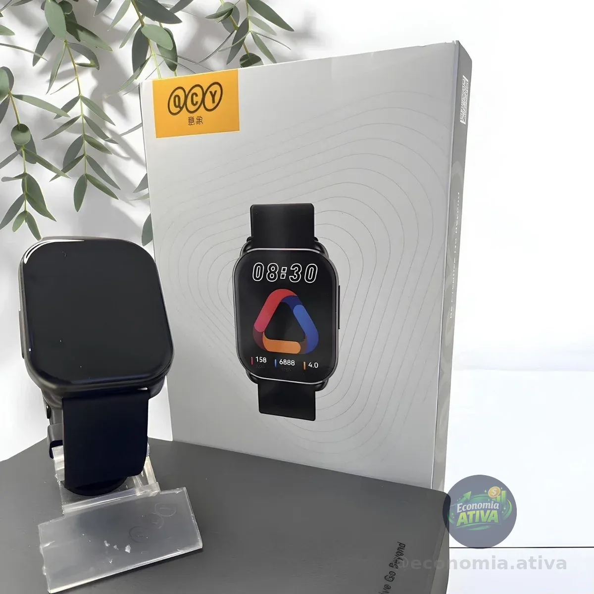 Relógio Smartwatch Qcy Watch Gs S6 Bluetooth Ipx8