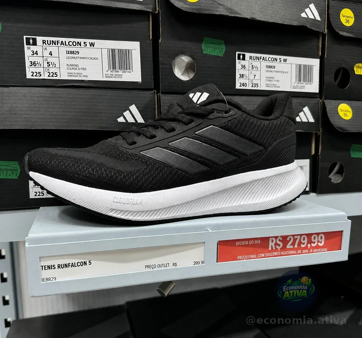 Tênis Adidas Runfalcon 5 Masculino (39 ao 42)