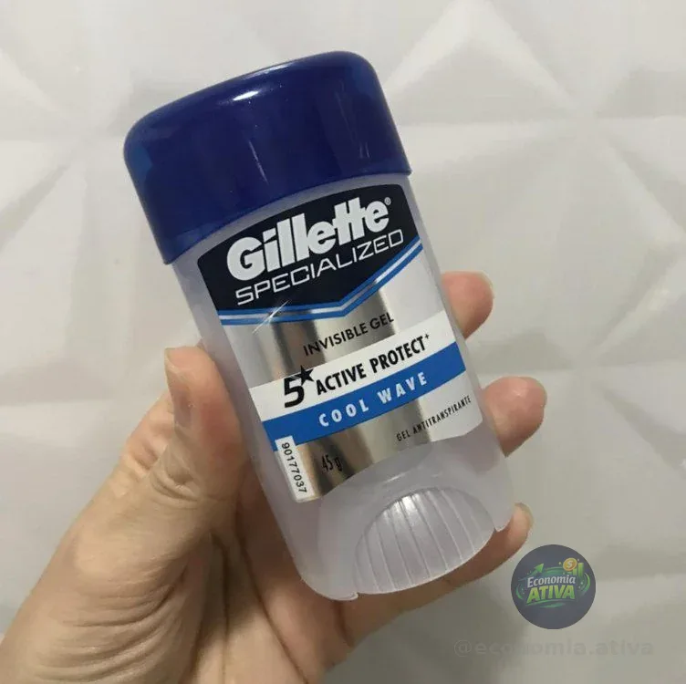 Gillette Desodorante Gel Antitranspirante Cool Wave 45G