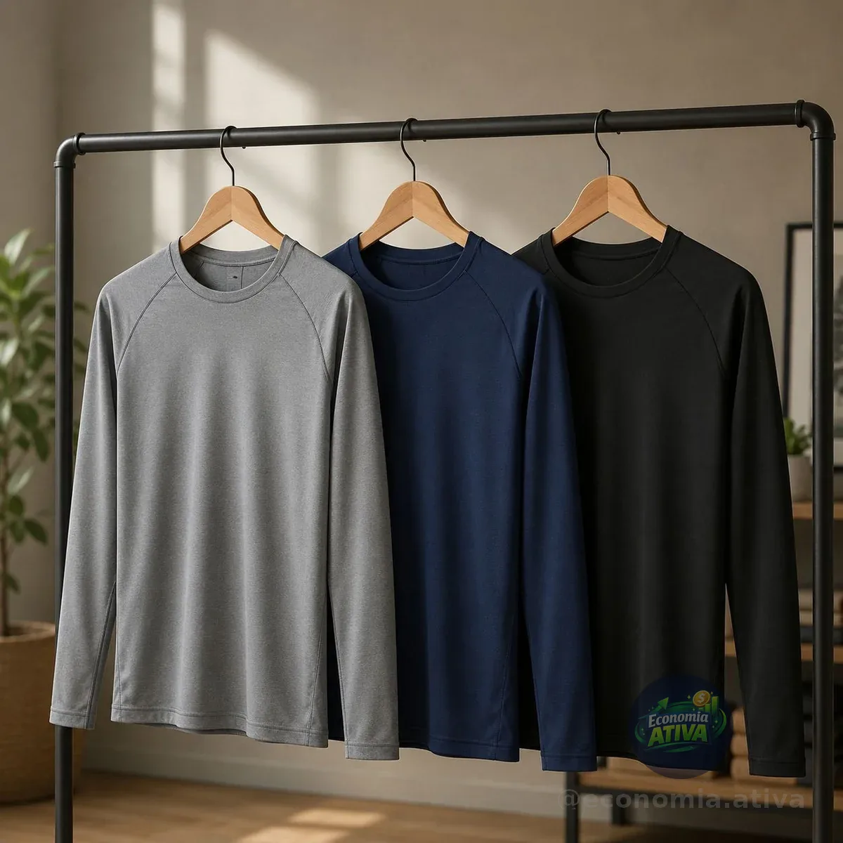 Kit 3 Camisa Proteção Uv