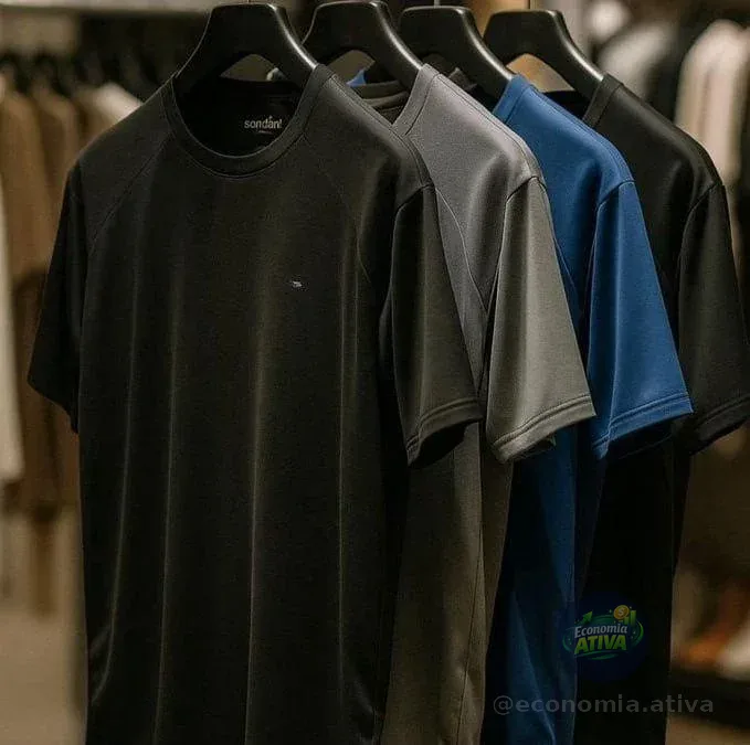 Kit 8 Camisas Sandrini Dry- Fit