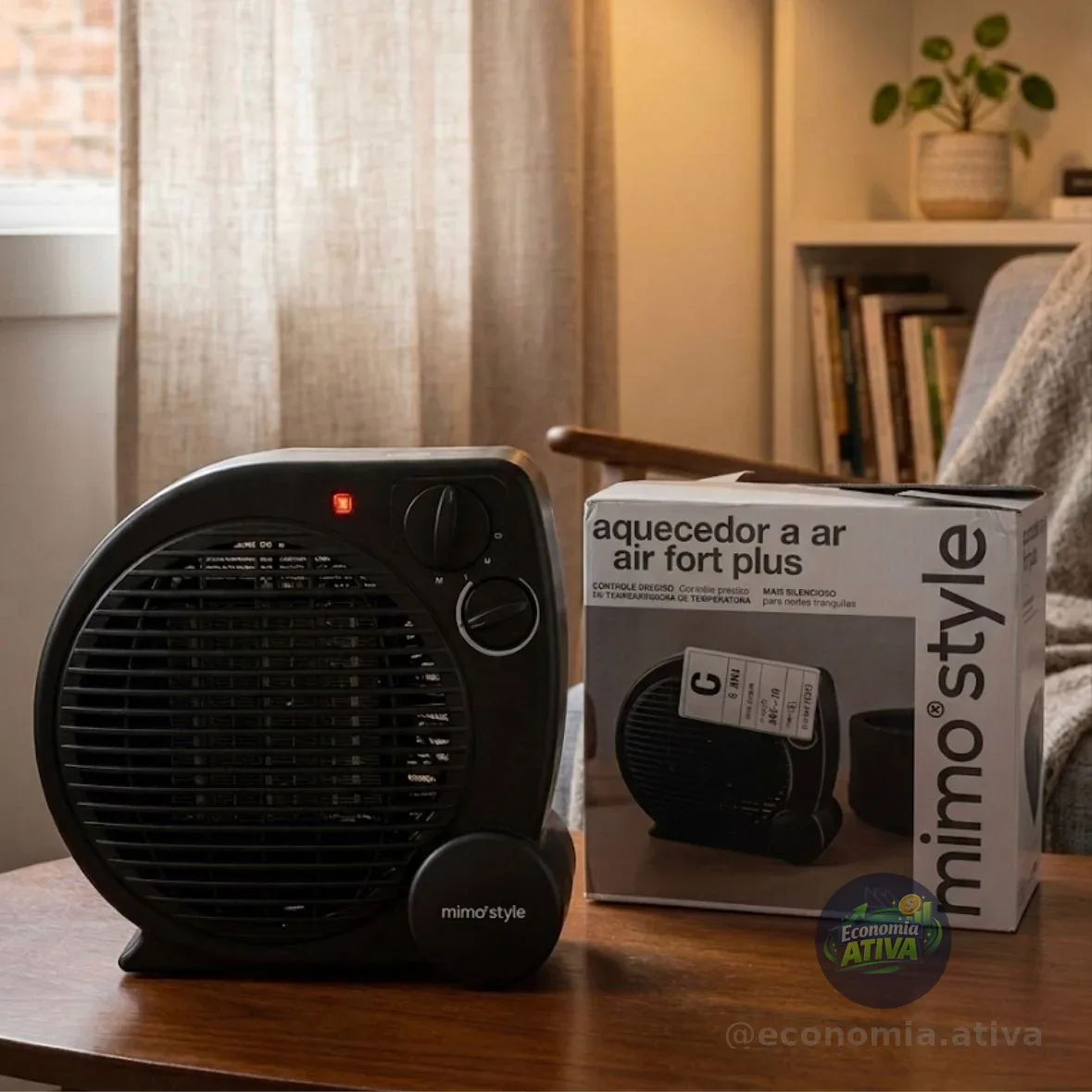 Aquecedor Elétrico Portátil