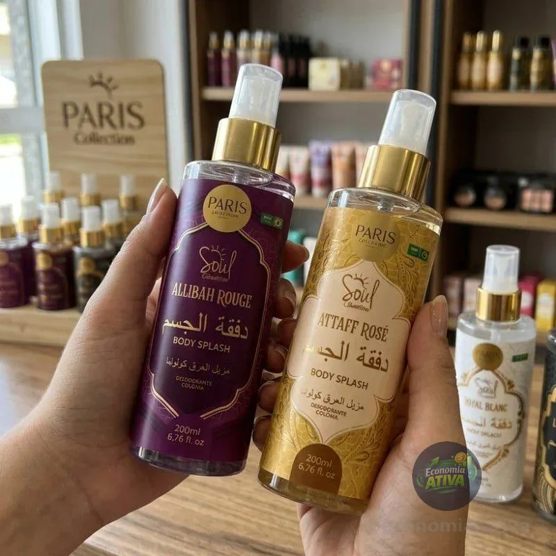 Body Splash Arabe C/4un 200ml
