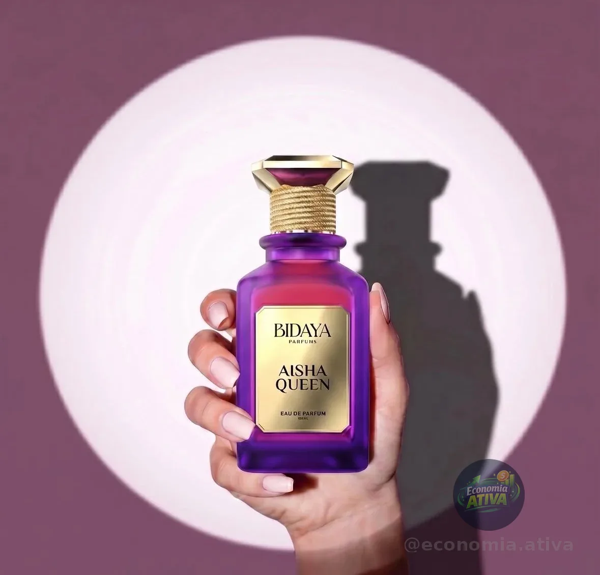 Perfume Árabe Eau De Parfum Aisha Queen Feminino Bidaya 100ml