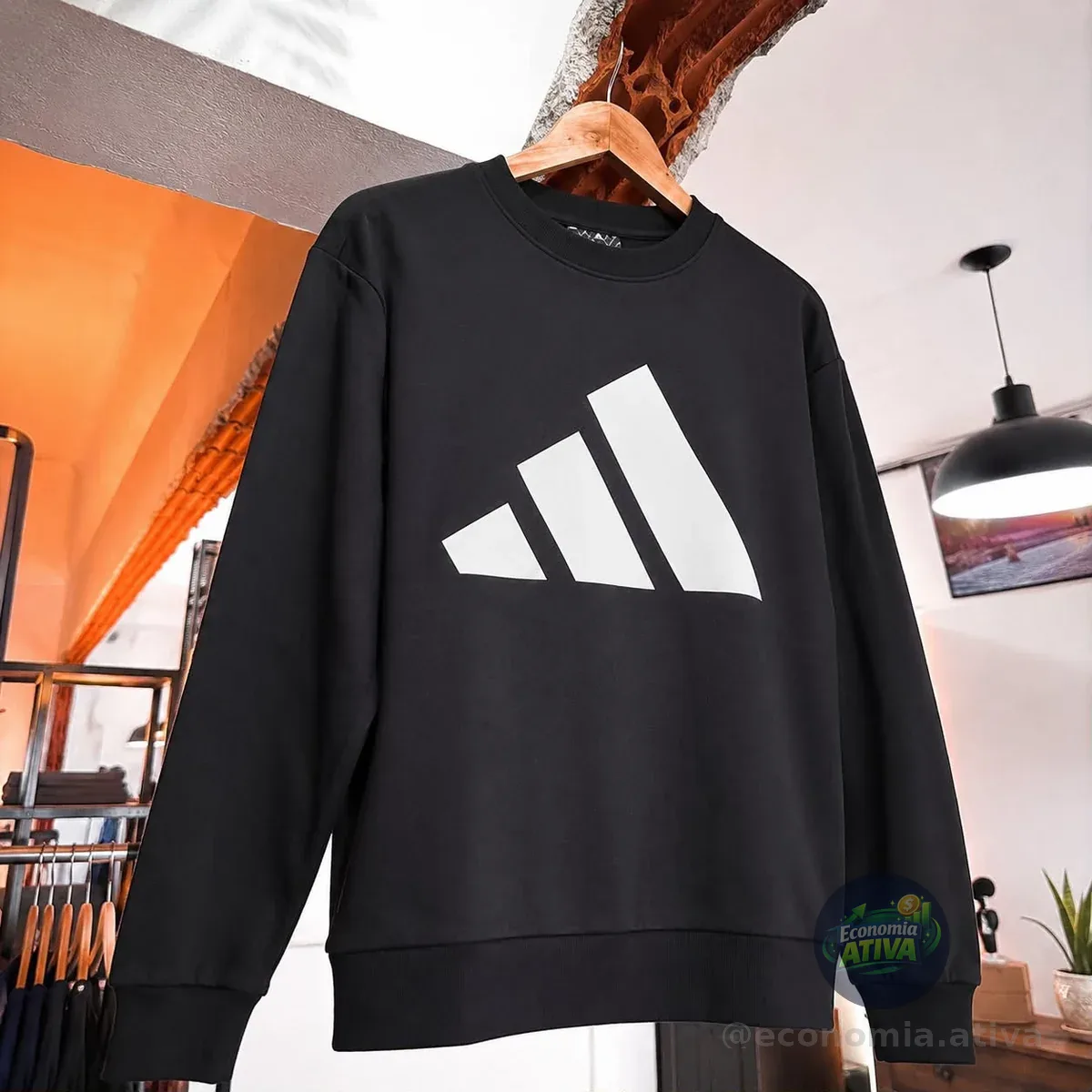 Moletom Adidas Essentials Big Logo