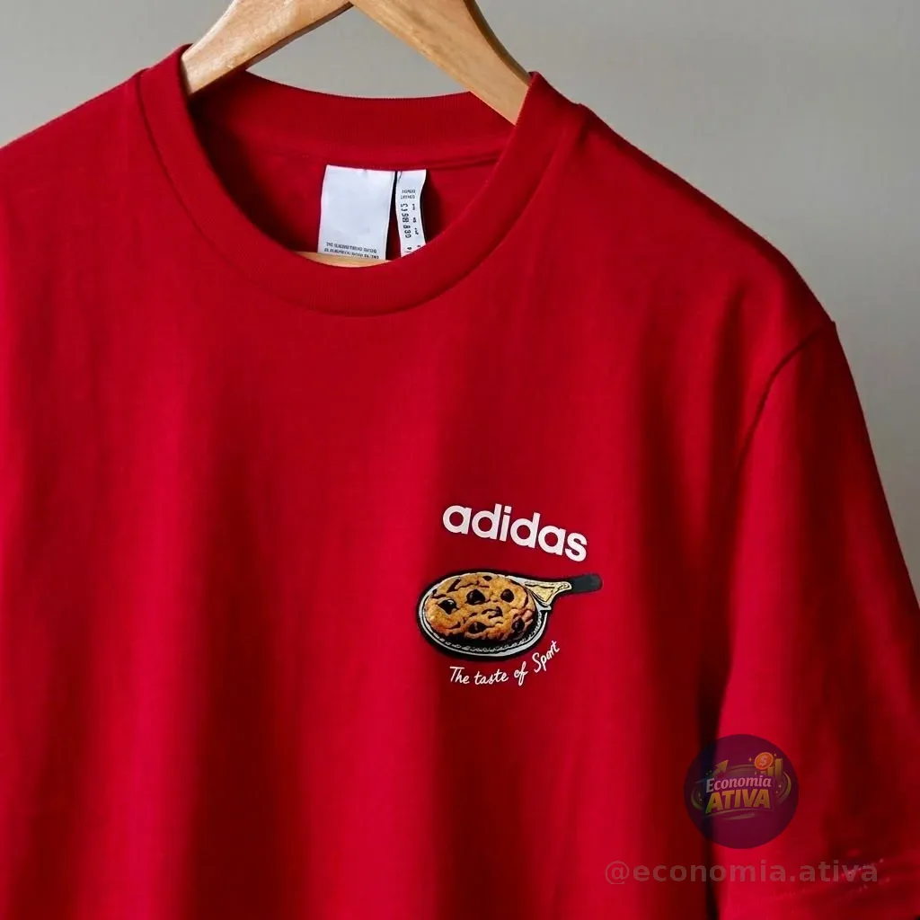 Camiseta Adidas Estampada Snack Cookie