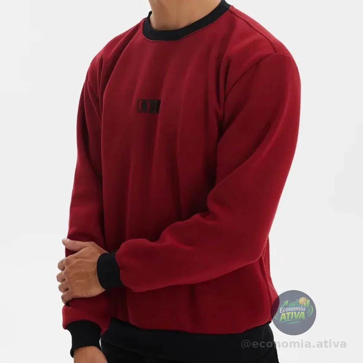 Moletom Gola Careca Polo Wear