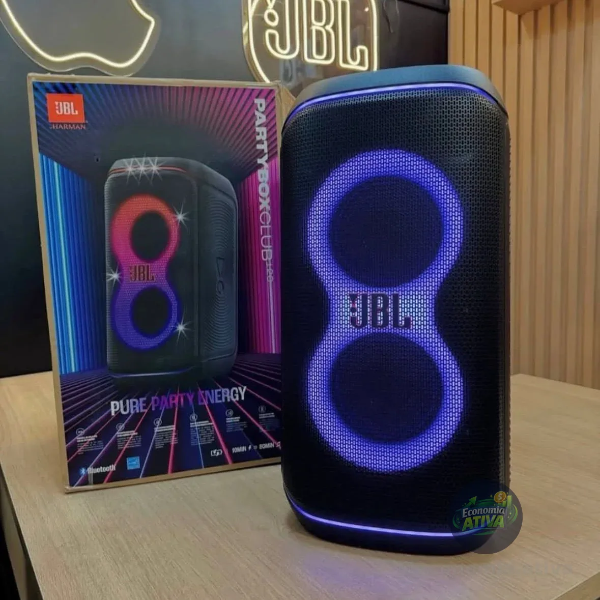 Caixa De Som Jbl Partybox Club 120