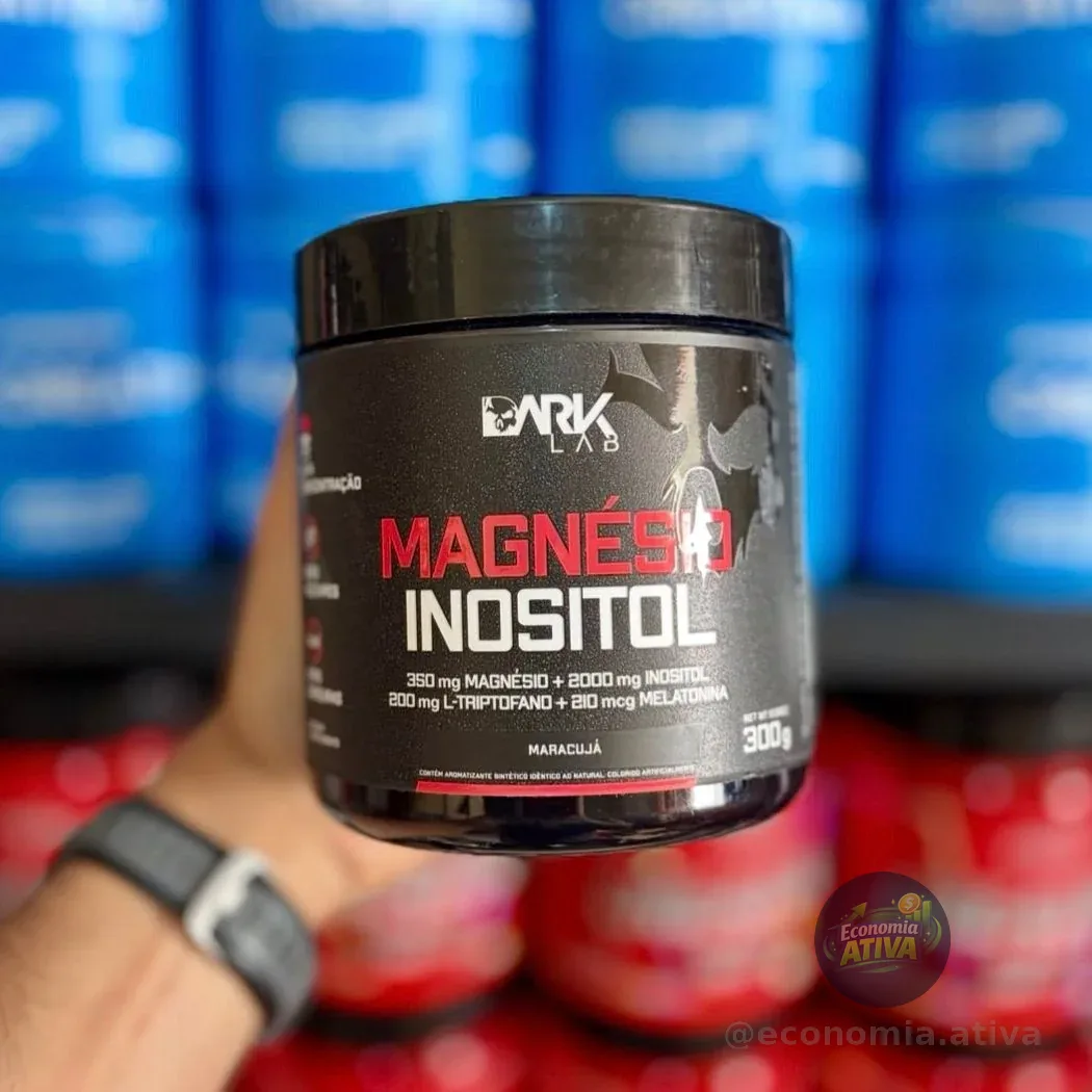 Magnésio E Inositol Taurina Melatonina 300g Dark Lab