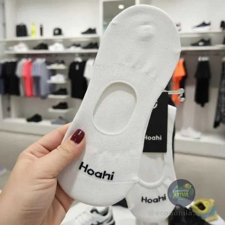 Kit 6 Pares Meias Hoahi Sapatilha