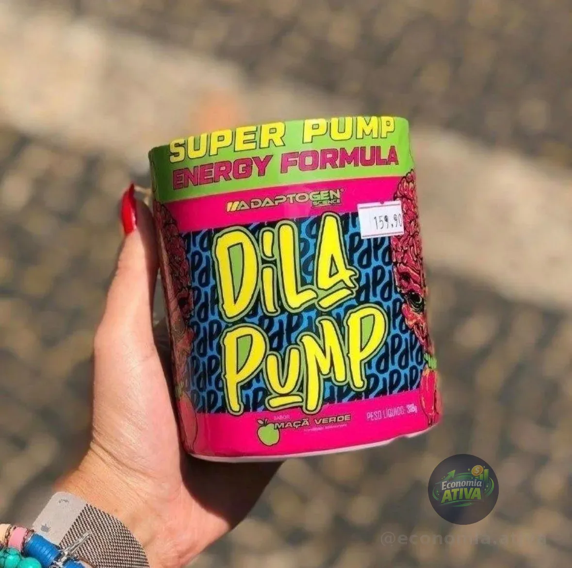 Dila Pump Pré-treino E Vasodilatador 318g Adaptogen Science