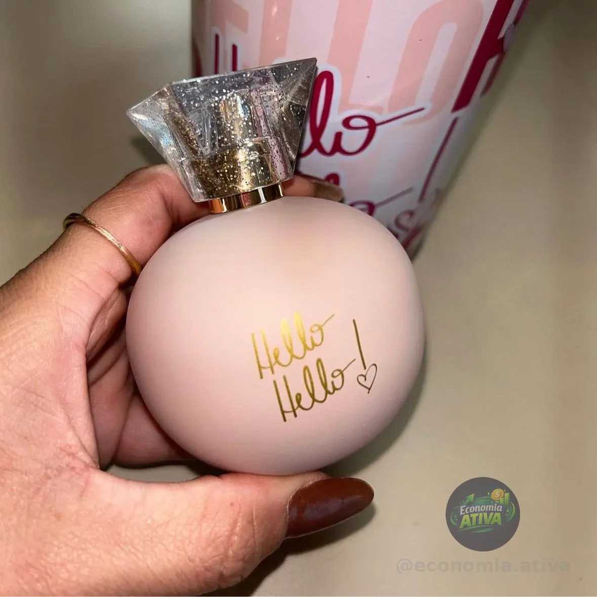 Ciclo Hello Hello! Lata Eau De Cologne Feminina 100ml