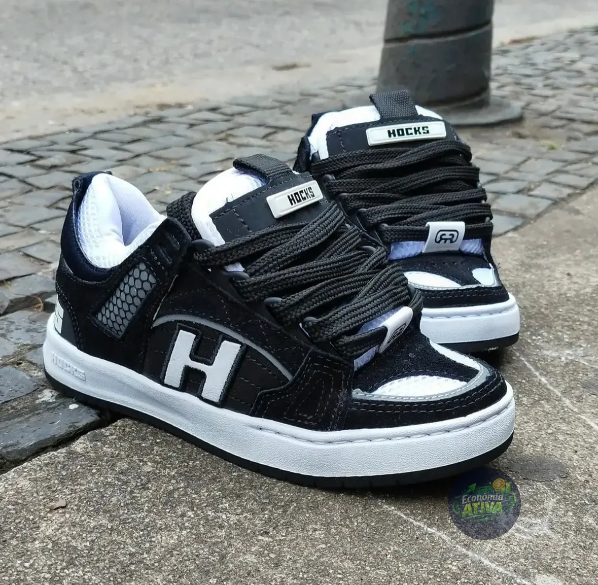 Tênis Hocks Couro Bold (6 cores)